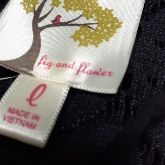 Anthropologie Fig and Flower Boho Peasant Top - Picture 9 of 9